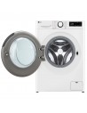Lavadora Libre Instalación - LG F4WR6010AGW, 10 kg, 1400 rpm, Vapor, Un 10% más eficiente que A