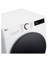 Lavadora Libre Instalación - LG F4WR6010AGW, 10 kg, 1400 rpm, Vapor, Un 10% más eficiente que A