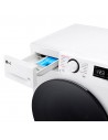 Lavadora Libre Instalación - LG F4WR6010AGW, 10 kg, 1400 rpm, Vapor, Un 10% más eficiente que A
