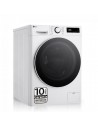 Lavadora Libre Instalación - LG F4WR6013A0W, 13 kg, 1400 rpm, Vapor, Blanco
