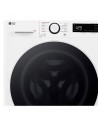 Lavadora Libre Instalación - LG F4WR6013A0W, 13 kg, 1400 rpm, Vapor, Blanco