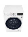 Lavadora Libre Instalación - LG F4WV7010S2W, 10,5 Kg y 1400 RPM, Vapor, Wifi, IA, Blanco