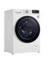 Lavadora Libre Instalación - LG F4WV7010S2W, 10,5 Kg y 1400 RPM, Vapor, Wifi, IA, Blanco
