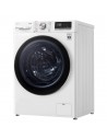 Lavadora Libre Instalación - LG F4WV7010S2W, 10,5 Kg y 1400 RPM, Vapor, Wifi, IA, Blanco