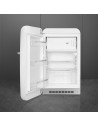 Frigorífico Una Puerta - SMEG FAB10LWH6, 97 cm, Izquierda, Blanco