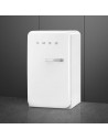 Frigorífico Una Puerta - SMEG FAB10LWH6, 97 cm, Izquierda, Blanco