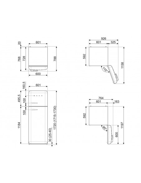 Frigorífico Dos Puertas - Smeg...