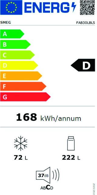 Etiqueta de Eficiencia Energética - FAB30RBE5