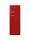 Frigorífico Dos Puertas - Smeg   FAB30RRD5, 1.72 metros, Derecha, Eficiencia D, Rojo
