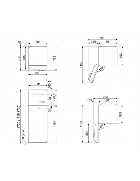 Frigorífico Dos Puertas - Smeg...