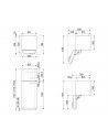 Frigorífico Dos Puertas - Smeg FAB30RWH5, 1.72 metros, Derecha, Eficiencia D, Blanco