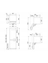 Combi Libre Instalación - Smeg FAB32LPB5, 1.96 metros, Izquierda, No-Frost, Eficiencia D Celeste