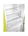 Combi Libre Instalación - Smeg FAB32RLI5 , 1.96 metros, Derecha, No-Frost, Eficiencia D, Verde Pistacho