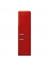 Combi Libre Instalación - Smeg FAB32RRD5, 1.96 metros, Derecha, No-Frost, Eficiencia D, Rojo