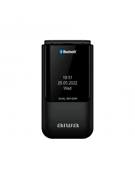 Teléfono Móvil - Aiwa FP-24, Negro