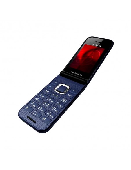 Teléfono Móvil - Aiwa FP-24, Azul