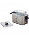 Freidora -  Jata FR326E, 1,3 litros, Inox