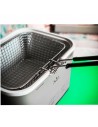 Freidora -  Jata FR326E, 1,3 litros, Inox