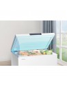 Congelador Arcón - Hisense FT546D4AWLYE, Cíclico, 420 litros, 1.44 metros, Blanco