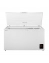 Congelador Arcón - Hisense FT546D4AWLYE, Cíclico, 420 litros, 1.44 metros, Blanco