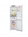 Combi Libre Instalación - LG GBB61SWGCN1, No-Frost, 1.86 metros, Blanco