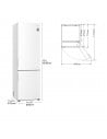 Combi Libre Instalación -  LG GBP62SWNAC, Blanco, 2,03 metros,  No-Frost