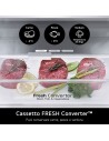 Combi Libre Instalación - LG GBV5250DEP, Inox Negro, 2.03 m, Eficiencia D