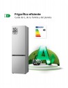 Combi Libre Instalación - LG GBV7280AMB, Inox Texturizado, 2.03m, Eficiencia A