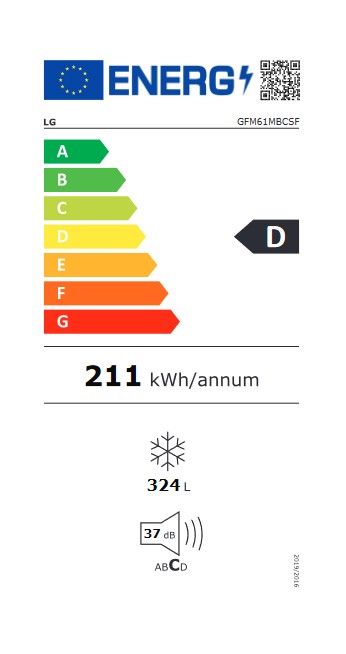 Etiqueta de Eficiencia Energética - GFM61MBCSF