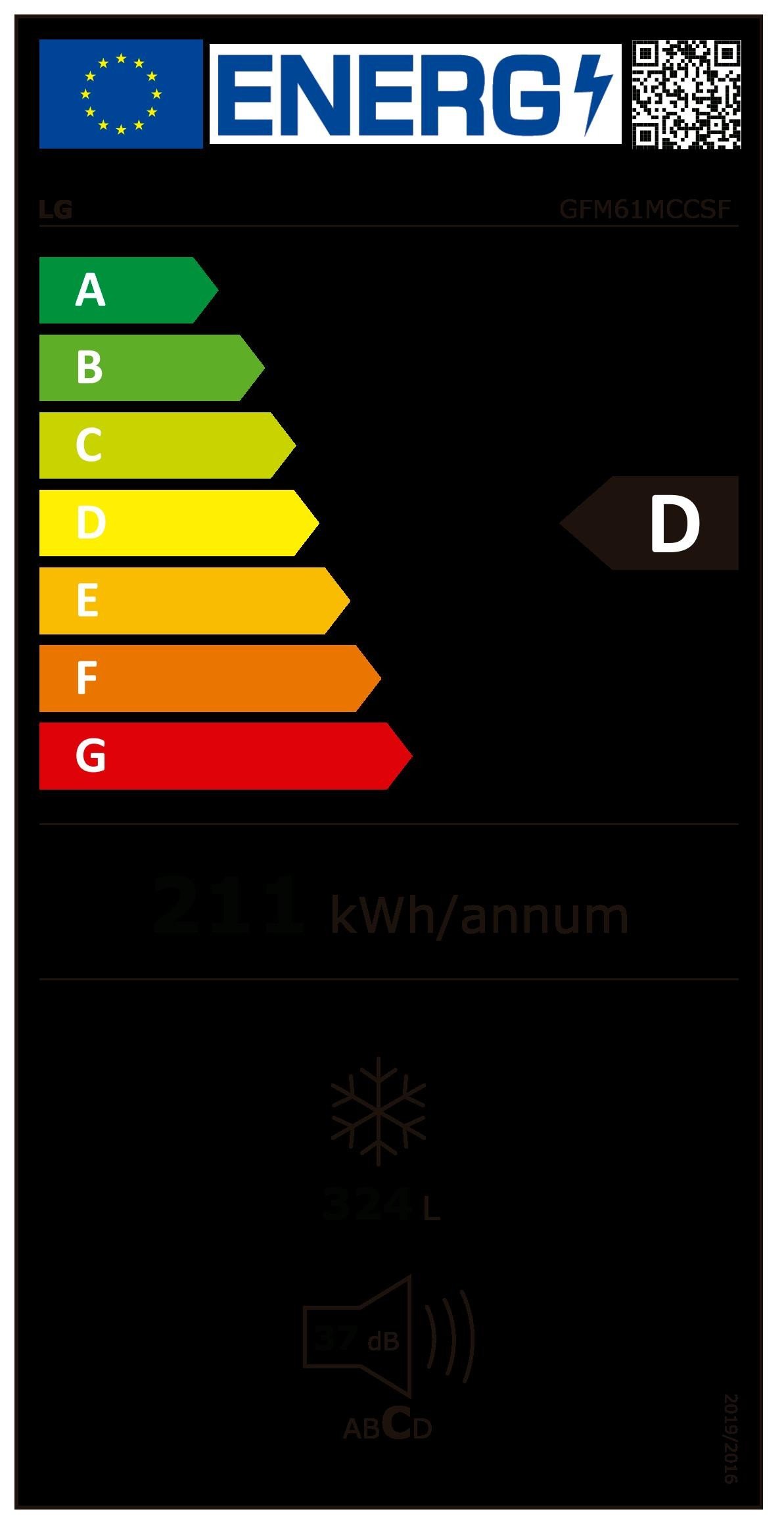 Etiqueta de Eficiencia Energética - GFM61MCCSF