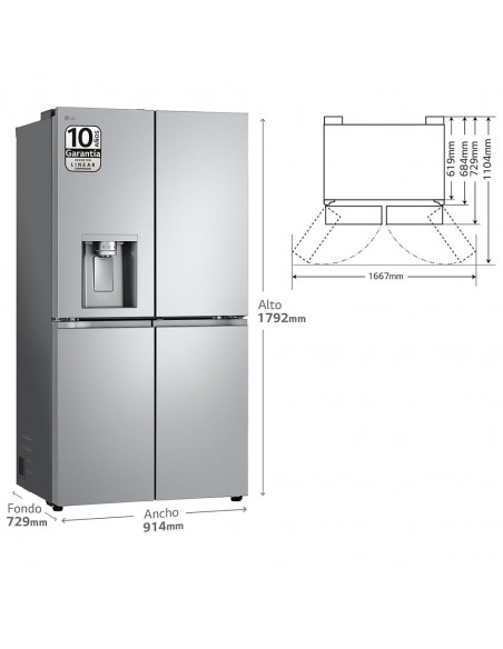 Frigorífico Multidoor - LG...