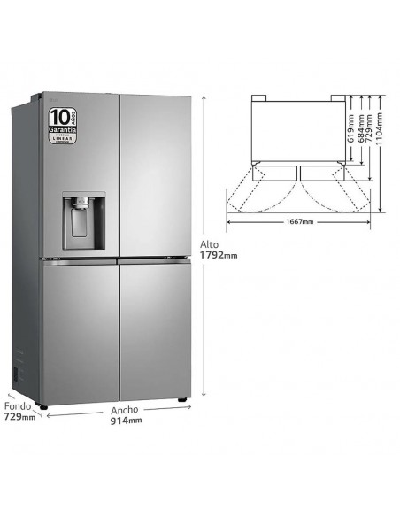 Frigorífico Multidoor -  LG...