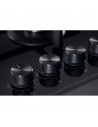 Placa Gas Natural - Whirpool GOWL 628N, 4 fuegos, Cristal Negro