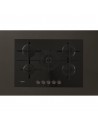 Placa Gas - Whirpool GOWL 728NB, 5 fuegos, Cristal Negro