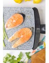 Plancha de Asar -  Jata  GR558 M Magic, 2.500 W, Efecto Piedra, 46x28 cm