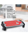 Plancha de Asar -  Jata  GR558 M Magic, 2.500 W, Efecto Piedra, 46x28 cm