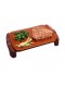 Plancha de Asar -  Jata  GR559, 1.600 W, Terracota, 46x28 cm
