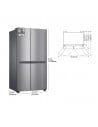 Frigorífico Americano -LG GSBV30PZXM, No Frost, 1.79 metros, Inox