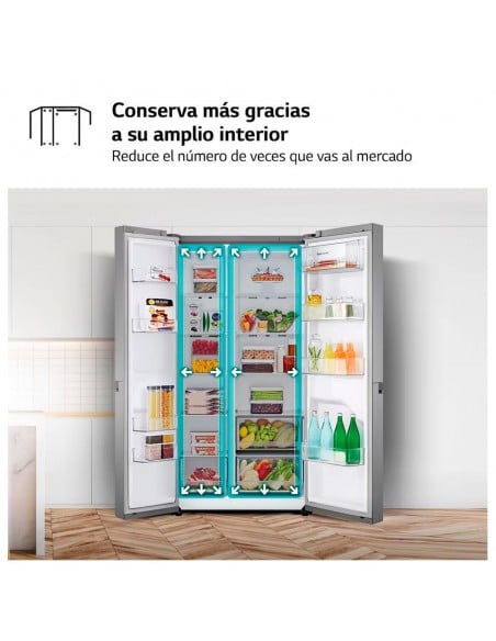 Frigorífico Americano -LG GSBV30PZXM,...