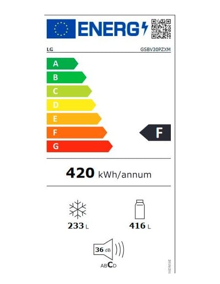 Frigorífico Americano -LG GSBV30PZXM,...