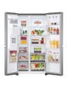 Frigorífico Americano -  LG GSLV70PZTD, No Frost, 635 litros, 1.79 metros, Inox
