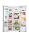 Frigorífico Americano - LG GSLV70SWTE, No Frost, 1.79 metros, Blanco