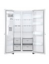 Frigorífico Americano - LG GSLV70SWTE, No Frost, 1.79 metros, Blanco