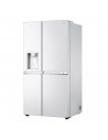 Frigorífico Americano - LG GSLV70SWTE, No Frost, 1.79 metros, Blanco