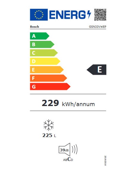 Congelador Libre Instalación - Bosch...