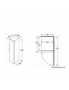 Congelador Vertical- Bosch GSN36BIEP, No-Frost, 1.86 metros, IceTwister, Inox