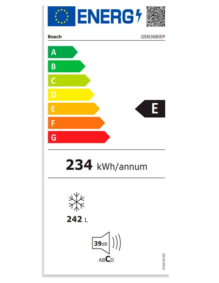 Congelador Vertical- Bosch GSN36BIEP,...