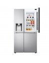 Frigorífico Americano - LG GSXV91BSAE, No Frost, 1.79 metros, Sin Toma de Agua, Instaview, Wi-Fi, Inox