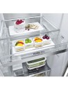 Frigorífico Americano - LG GSXV91BSAE, No Frost, 1.79 metros, Sin Toma de Agua, Instaview, Wi-Fi, Inox