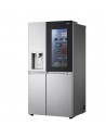 Frigorífico Americano - LG GSXV91BSAE, No Frost, 1.79 metros, Sin Toma de Agua, Instaview, Wi-Fi, Inox